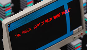 General SQL Error